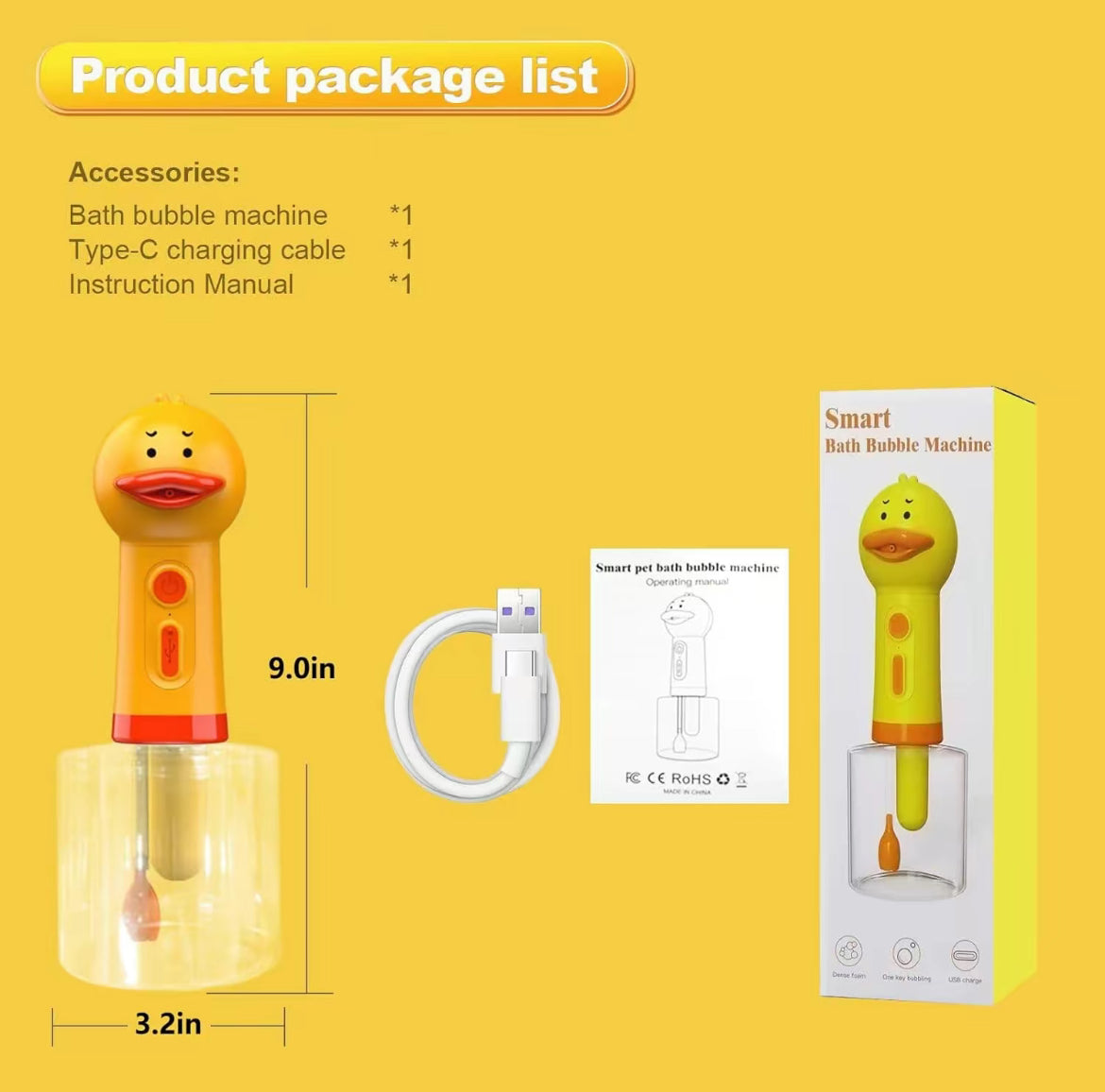 Bubble Buddy - Pet Grooming Frother